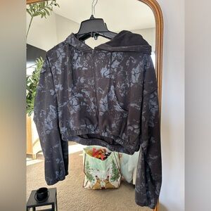 GYM SHARK X Kathryn Kendra cropped hoodie